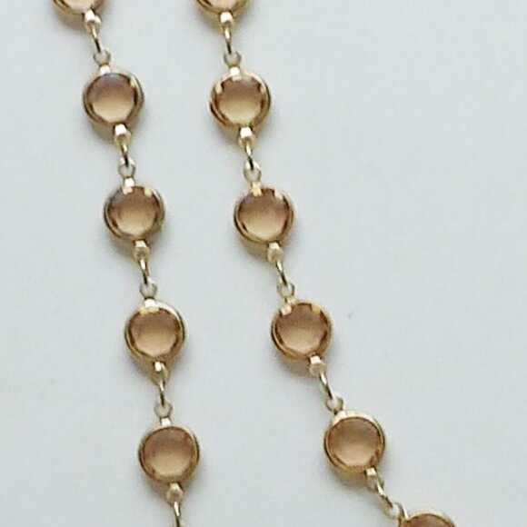 Bundle of 2 Longer Length Necklaces 36" Long Beaded - Picture 6 of 9